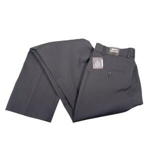 Slazenger 32/32 Black Golf Pants Wicking Stretch Performance Athleisure 33x31.5